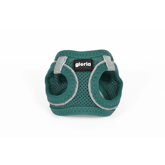 Trek Star Arnés-Vestido Air Mesh XXXS Cuello 18-20cm Pecho 24.5-26cm Turquesa - Ligero y Transpirable con Reflectantes 2