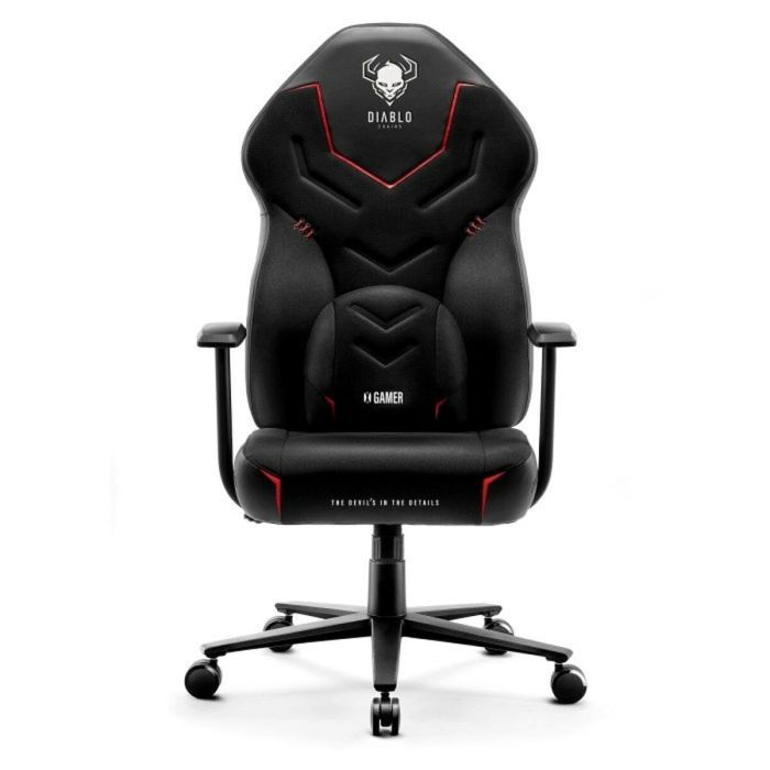 Silla Gaming Diablo Chairs Diablo X-GAMER 2.0 Normal Negro 0 Silla Gaming Diablo Chairs Diablo X-GAMER 2.0 Normal Negro 0