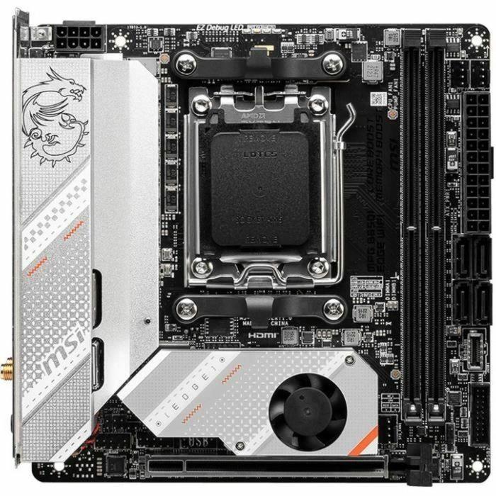 MSI Placa Base MPG B650I Edge WiFi, Socket AM5, Chipset AMD B650, DDR5, Mini-ITX 5 MSI Placa Base MPG B650I Edge WiFi, Socket AM5, Chipset AMD B650, DDR5, Mini-ITX 5