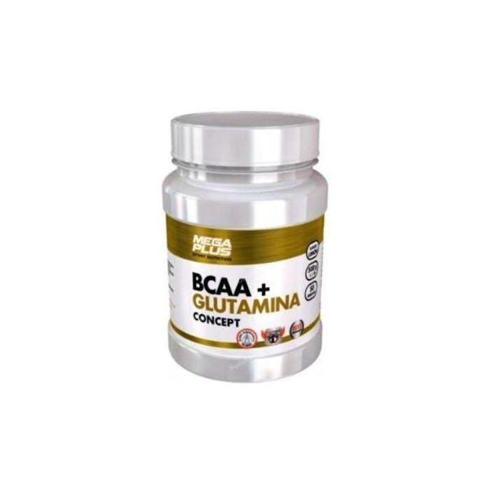 MEGA PLUS BCAA + Glutamina Piña 500g | Recuperación y Desarrollo Muscular