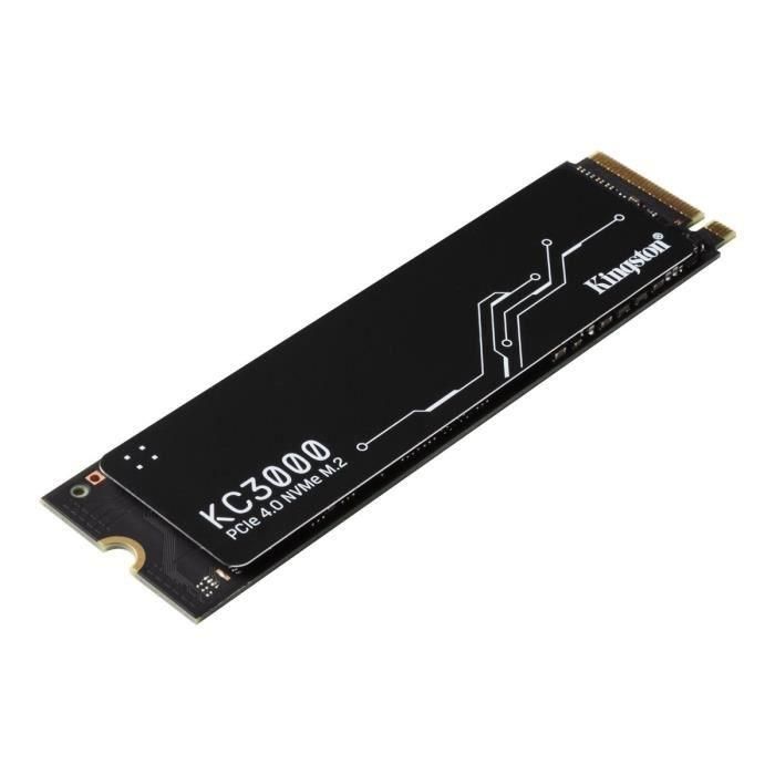 Kingston KC3000 M.2 2048 GB PCIe 4.0 NVMe SSD - 7000 MB/s Lectura/Escritura - SKC3000D/2048G 1 Kingston KC3000 M.2 2048 GB PCIe 4.0 NVMe SSD - 7000 MB/s Lectura/Escritura - SKC3000D/2048G 1