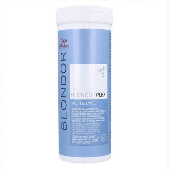 Wella Blondor Plex Multi Blonde Deco 400G - Hasta 97% menos rotura capilar Wella Blondor Plex Multi Blonde Deco 400G - Hasta 97% menos rotura capilar