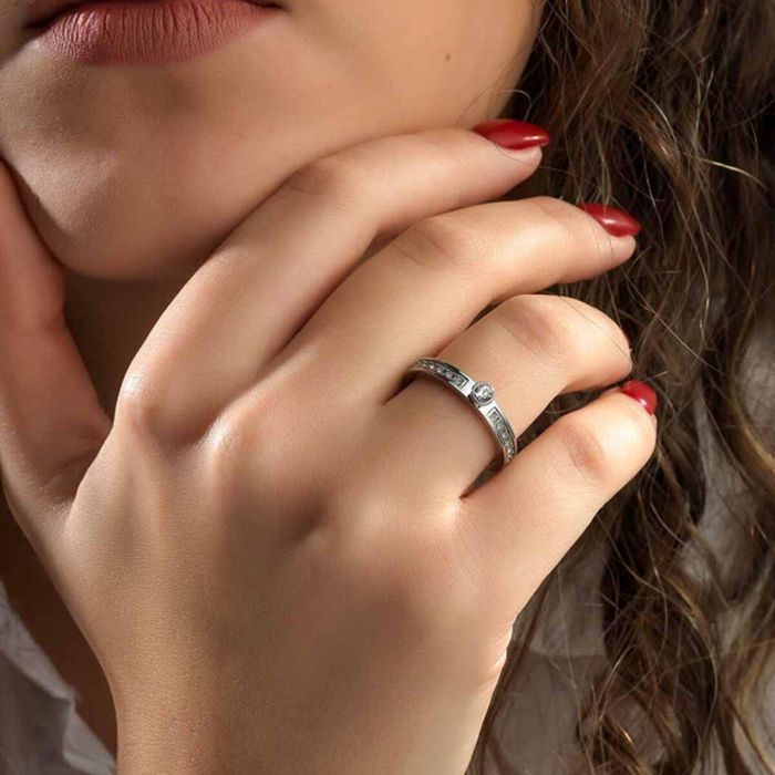 Anillo Mujer AN Jewels AR.R1NS01SC-7 7 2