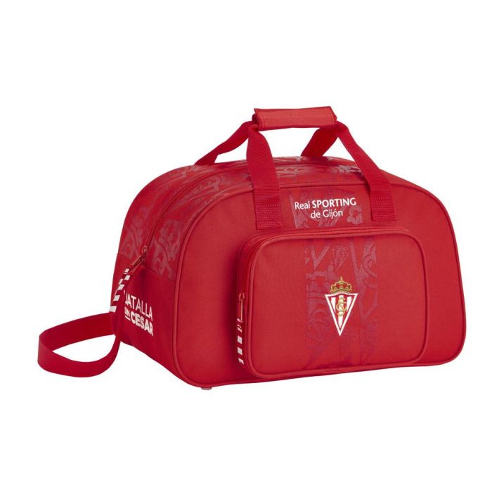 Cartera Escolar Safta Sporting De Gijon Bolsa Deporte 400x240x230 mm