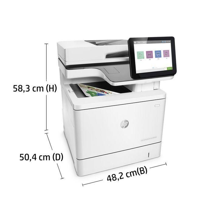 HP Color LaserJet Enterprise Flow MFP M578c, Laser, 1200 x 1200dpi, 38ppm, A4, 1250MB, CGD, 8" 21 HP Color LaserJet Enterprise Flow MFP M578c, Laser, 1200 x 1200dpi, 38ppm, A4, 1250MB, CGD, 8" 21