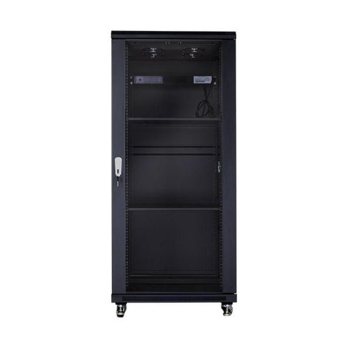 MicroConnect Armario rack de 19" 27HU Ancho 600x600. Negro RAL 9004 2 MicroConnect Armario rack de 19" 27HU Ancho 600x600. Negro RAL 9004 2