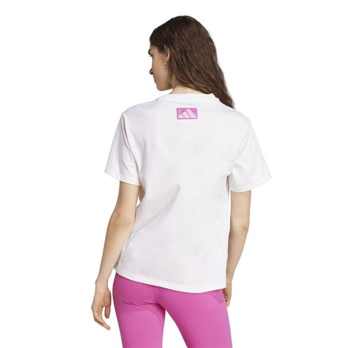 Camiseta de Manga Corta Mujer Adidas JN9107 (S) 4