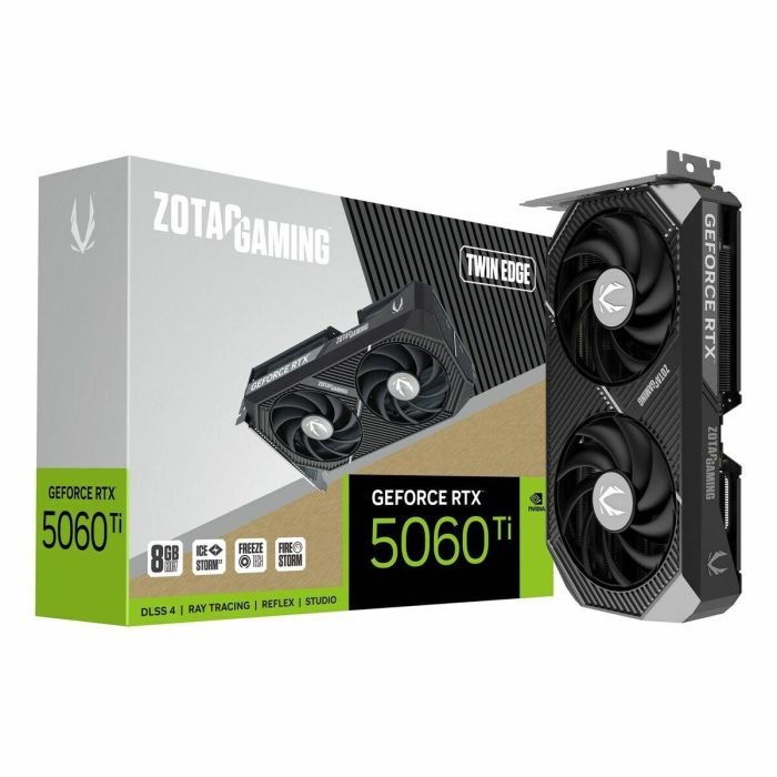 Zotac GAMING GeForce RTX 5060 Ti Twin Edge Tarjeta Gráfica NVIDIA 8GB GDDR7 PCI Express 5.0 128-bit 4 Zotac GAMING GeForce RTX 5060 Ti Twin Edge Tarjeta Gráfica NVIDIA 8GB GDDR7 PCI Express 5.0 128-bit 4