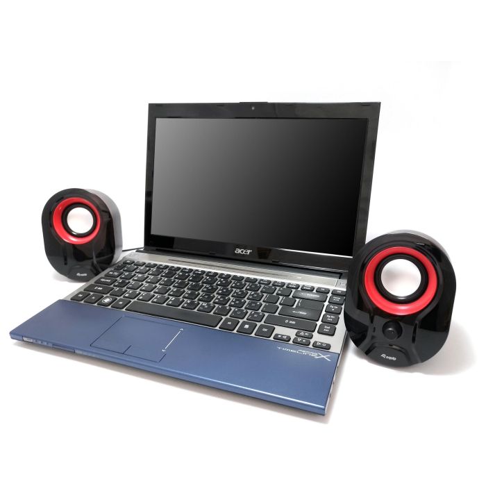 Equip Altavoces Estéreo 2.0 245332 Negro, 6W RMS, Sonido Potente, USB y Jack 3.5mm para PC, Portátil, MP3 2