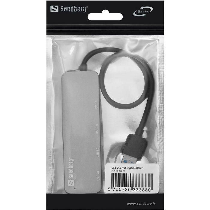 Sandberg USB 3.0 Hub 4 ports SAVER 1 Sandberg USB 3.0 Hub 4 ports SAVER 1