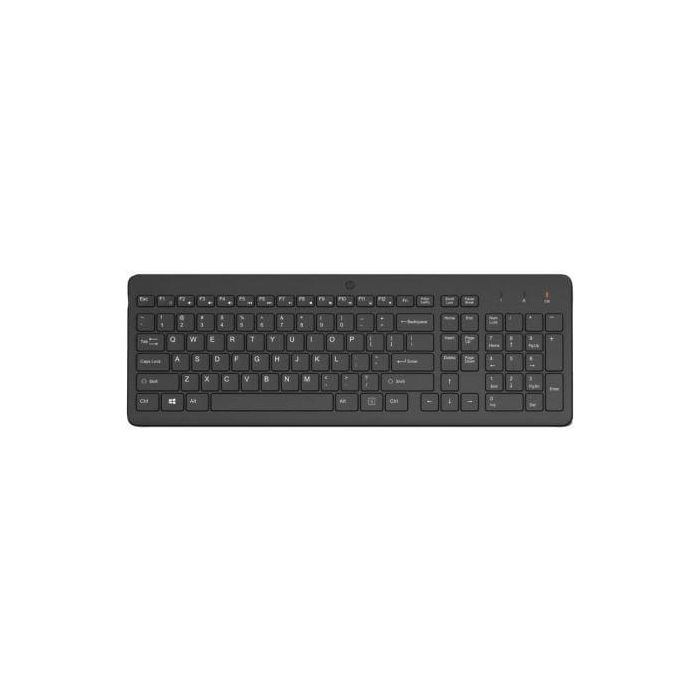 HP 225 Teclado Inalámbrico Tamaño Completo con Teclado Numérico y Teclas Chiclet