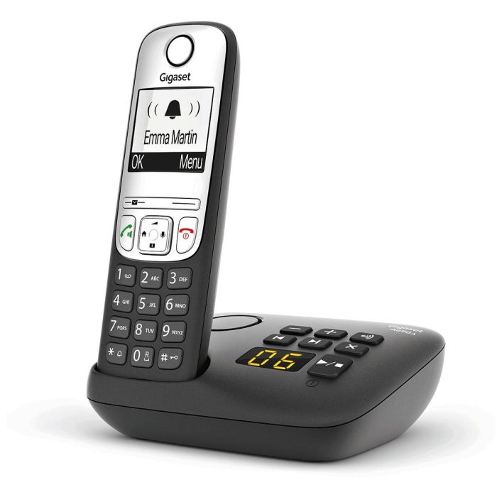 Gigaset A690A Teléfono DECT/analógico inalámbrico con Contestador Automático, Altavoz y Pantalla de 2" Negro 2 Gigaset A690A Teléfono DECT/analógico inalámbrico con Contestador Automático, Altavoz y Pantalla de 2" Negro 2