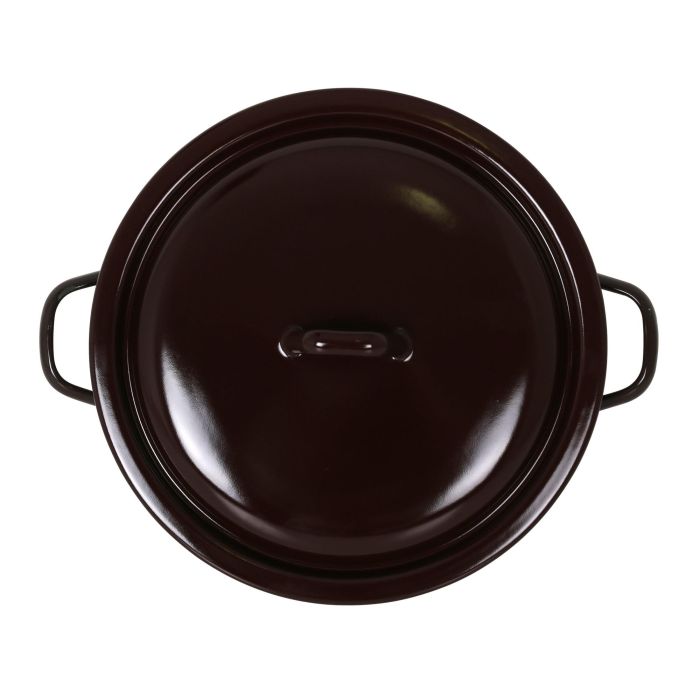 La Estrella Cacerola Esmaltada con Tapa 26 cm - 5.5 L "Fuego" (6 Unidades)