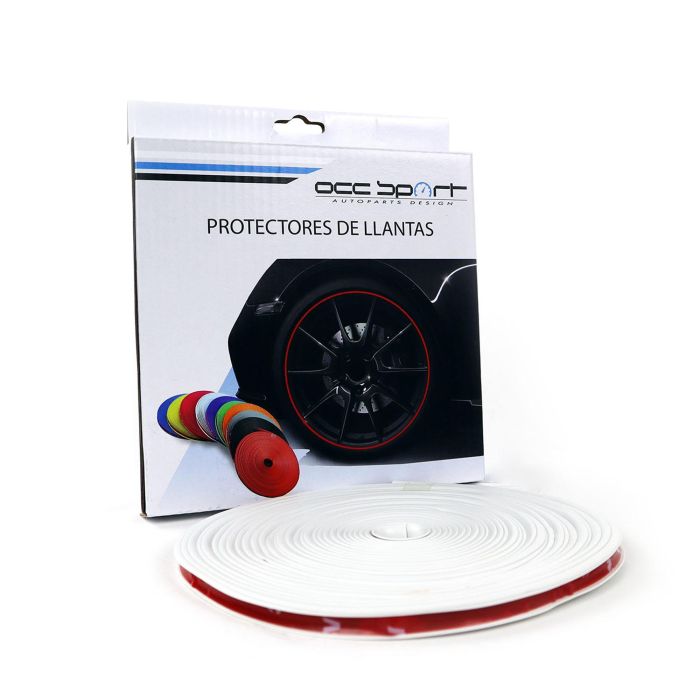 Protector De Llantas Color Blanco Occ Motorsport OCCDEC010 2