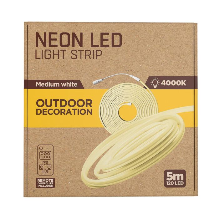 muvit iO Tira LED NEON IP65 Blanco Medio (4000W) 5m 2