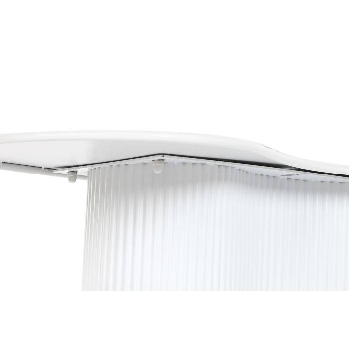 DKD Home Decor Consola Desmontable Estilo Loft de Metal Color Blanco - Medidas: 100 cm Ancho x 38 cm Largo x 72 cm Alto 5 DKD Home Decor Consola Desmontable Estilo Loft de Metal Color Blanco - Medidas: 100 cm Ancho x 38 cm Largo x 72 cm Alto 5