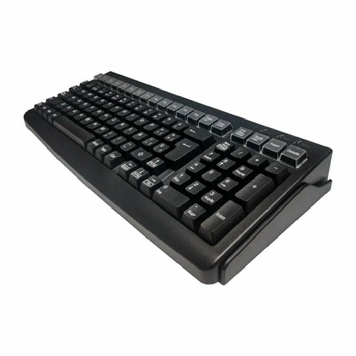 Mustek MKB-800M Teclado Universal Alámbrico USB Español Negro con Interruptor de Membrana y 101 Teclas 4
