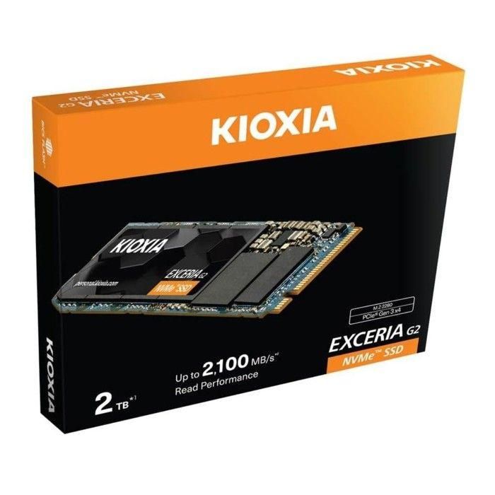 Kioxia KIO1730123013192 SSD EXCERIA G2 2 TB M.2 2100 MB/s Lectura 1700 MB/s Escritura 3