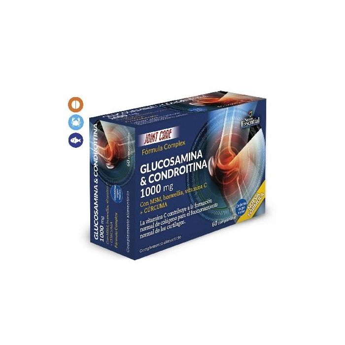 Glucosamina + Condroitina 1000 Mg.