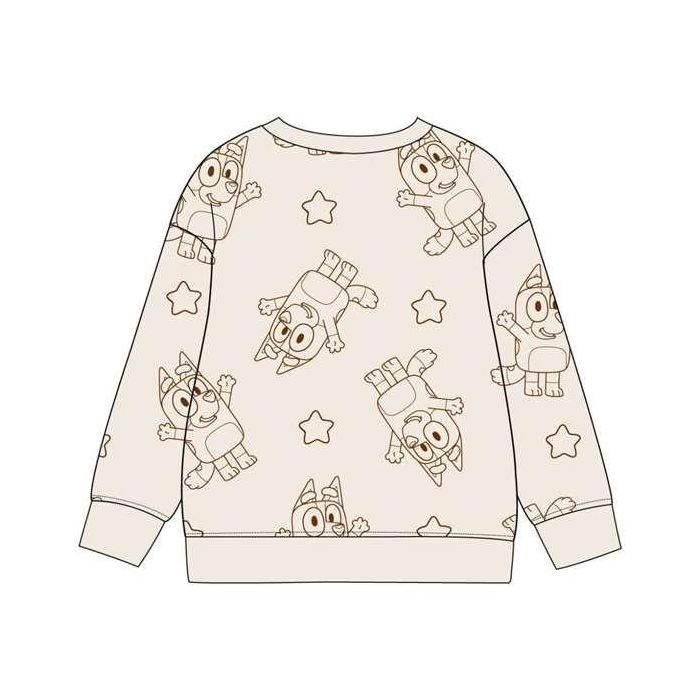 Sudadera cotton brushed bluey 6 años 1