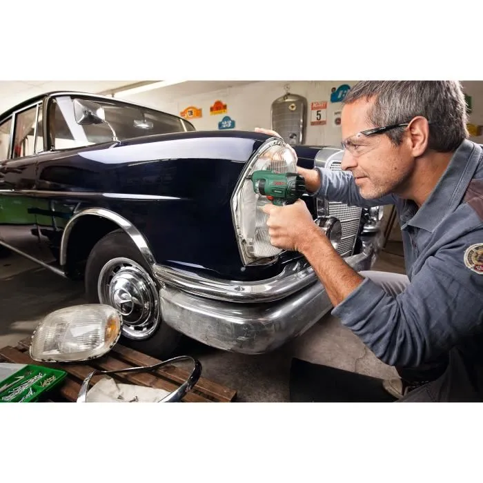 Bosch PSR Select Destornillador Inalámbrico 3,6 V 1,5 Ah con Carga Micro USB, Cilindro Giratorio con 12 Puntas 3