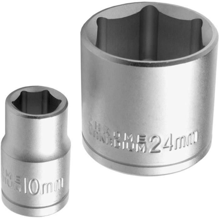 Fieldmann FDG 5002-54R Juego de Herramientas de 54 Piezas con Vasos de 3/8 Pulgadas y Maletín de Transporte 4 Fieldmann FDG 5002-54R Juego de Herramientas de 54 Piezas con Vasos de 3/8 Pulgadas y Maletín de Transporte 4