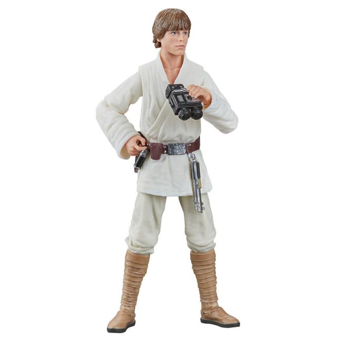 Hasbro G1551 Figura de Acción articulada Luke Skywalker Star Wars: Una Nueva Esperanza 15 cm con sable de luz y macrobinoculares 5 Hasbro G1551 Figura de Acción articulada Luke Skywalker Star Wars: Una Nueva Esperanza 15 cm con sable de luz y macrobinoculares 5