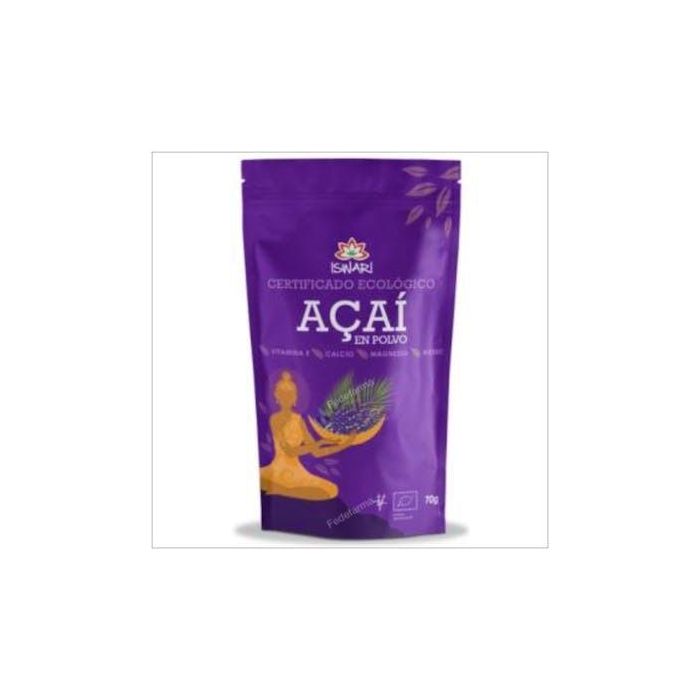 ISWARI Açaí Liofilizado Superalimento 70Gr. Bio