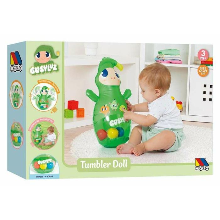 Molto Tententieso Activity Gusy, Juguete Infantil de Plástico 43x27 cm para Niños +1 Año Molto Tententieso Activity Gusy, Juguete Infantil de Plástico 43x27 cm para Niños +1 Año