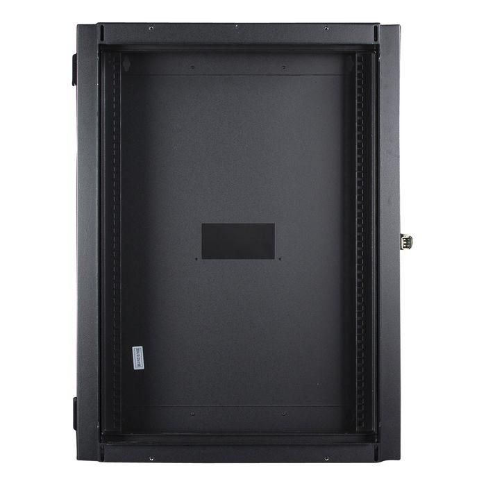 Logon RWM 19" Gabinete Rack Mural 16U Doble Sección Network Series Fondo 150mm RAL 9005 con Acceso 4 Direcciones 1 Logon RWM 19" Gabinete Rack Mural 16U Doble Sección Network Series Fondo 150mm RAL 9005 con Acceso 4 Direcciones 1