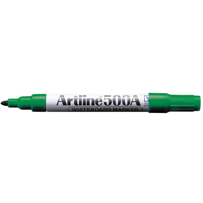 Rotulador Artline Pizarra Ek-500 Verde Punta Redonda 2 mm Recargable 12 unidades 1