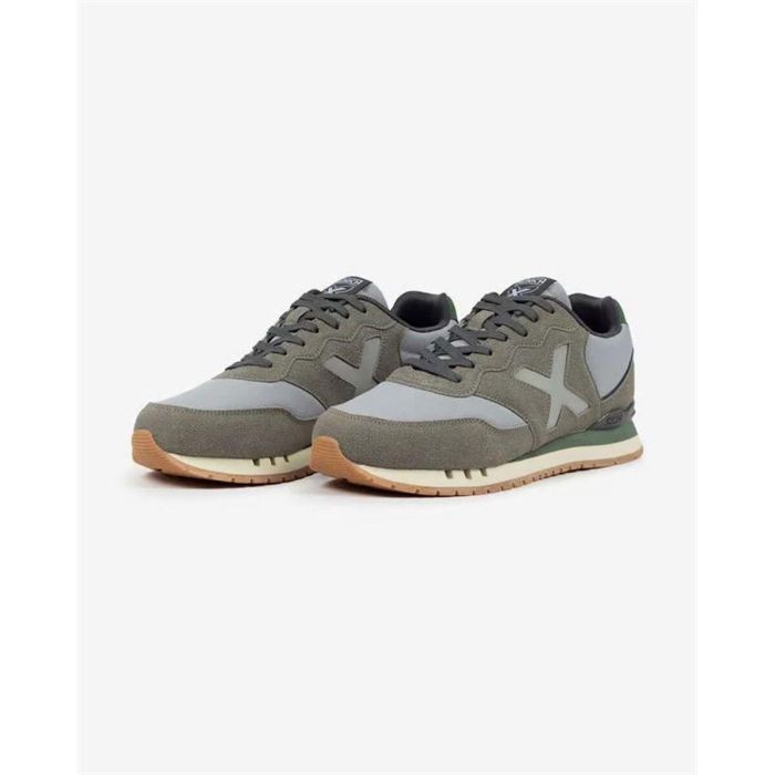 Zapatillas Casual Hombre Munich Dash 262 Gris Oliva M 2 Zapatillas Casual Hombre Munich Dash 262 Gris Oliva M 2