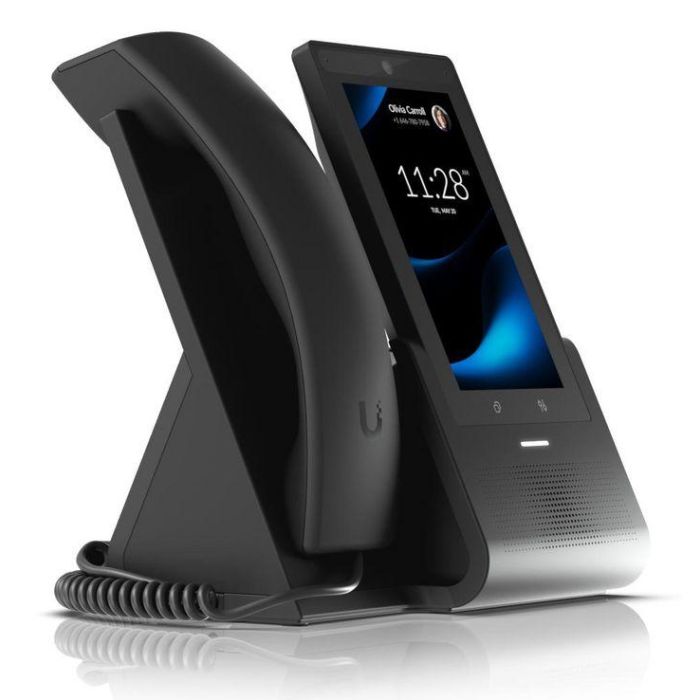 Ubiquiti G3 Touch Pro Teléfono IP de Escritorio UniFi Talk con Pantalla Táctil 5" HD, Octa-Core, WiFi, 2x GbE 10