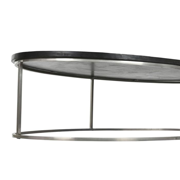 Mesa de Centro Home ESPRIT Negro Marfil 150 x 80 x 40 cm 2 Mesa de Centro Home ESPRIT Negro Marfil 150 x 80 x 40 cm 2
