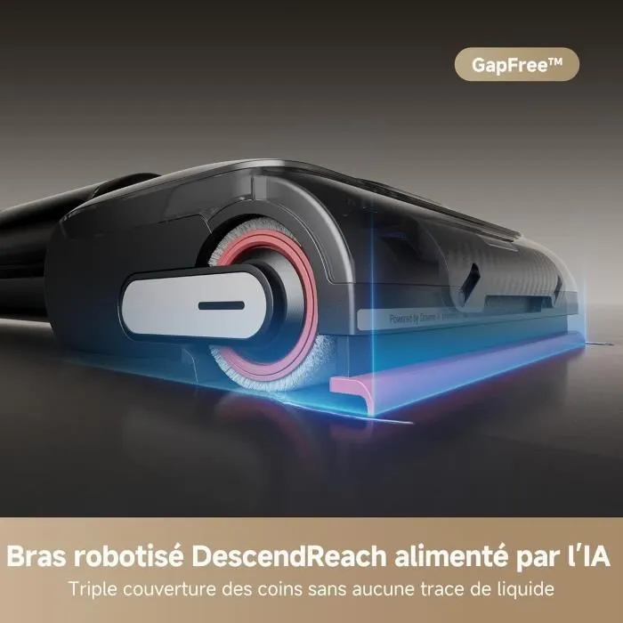 Dreame Aspiradora H15 Pro AI DescendReach triple filo 21 kPa antienredos limpieza con cepillo inmersivo a 100 °C 5