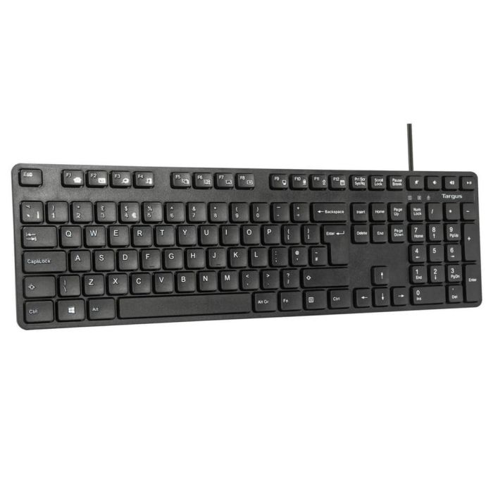 Targus AKM622ES Teclado Alámbrico USB QWERTY Español Negro con Ratón Incluido, Completo Universal 108 Teclas Perfil Bajo 4 Targus AKM622ES Teclado Alámbrico USB QWERTY Español Negro con Ratón Incluido, Completo Universal 108 Teclas Perfil Bajo 4