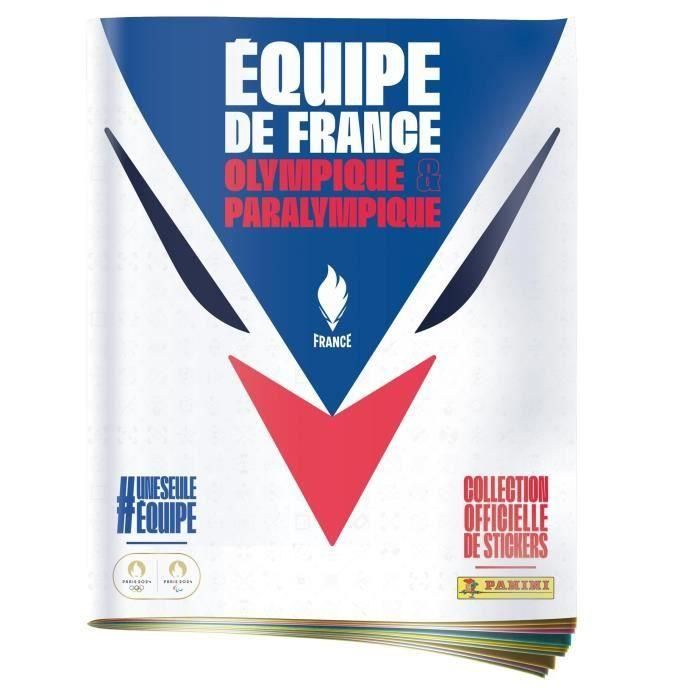 Álbum de cromos + portadas - PANINI - Equipo francés Juegos Olímpicos 2024 1 Álbum de cromos + portadas - PANINI - Equipo francés Juegos Olímpicos 2024 1