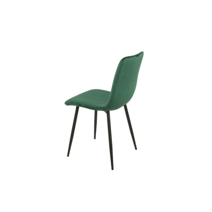 Silla Romimex Verde Terciopelo Metal 45 x 89 x 55 cm 2