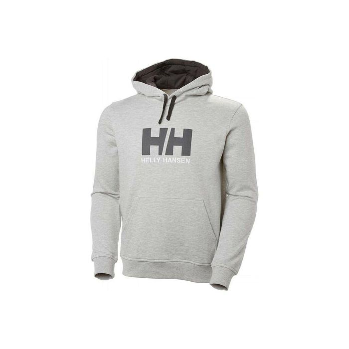 Sudadera con Capucha Hombre HH LOGO Helly Hansen 33977 949 Gris 0 Sudadera con Capucha Hombre HH LOGO Helly Hansen 33977 949 Gris 0