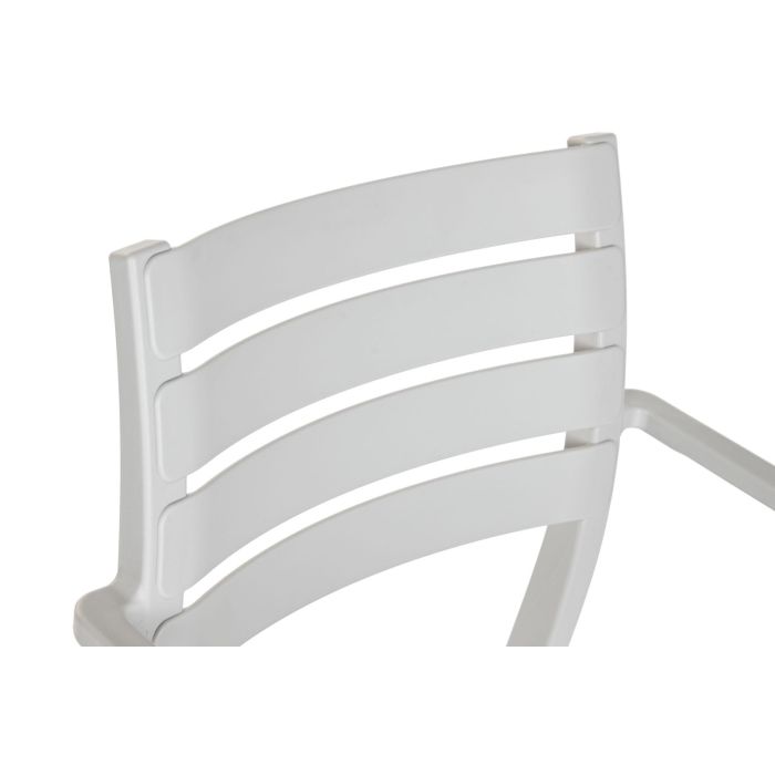 Silla Terraza Y Jardin DKD Home Decor Gris 52 x 84 x 57 cm (4 Unidades) 4 Silla Terraza Y Jardin DKD Home Decor Gris 52 x 84 x 57 cm (4 Unidades) 4