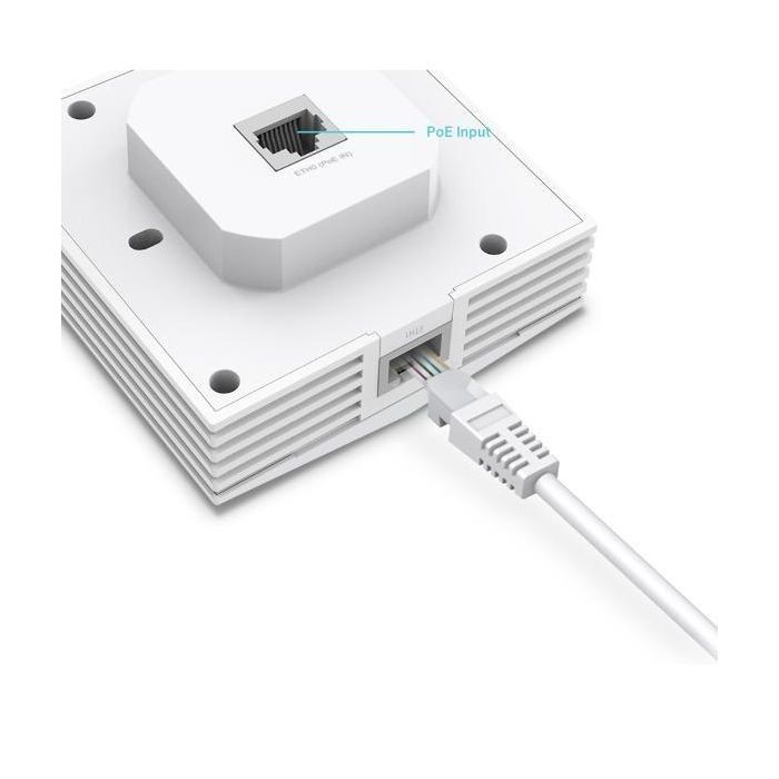 Omada 2.4GHz (574Mbps), 5 GHz (2402 Mbps), 802.3af/at PoE, 802.11ax/ac/n/g/b/a, 86 x 86 x 42.6 mm 3 Omada 2.4GHz (574Mbps), 5 GHz (2402 Mbps), 802.3af/at PoE, 802.11ax/ac/n/g/b/a, 86 x 86 x 42.6 mm 3