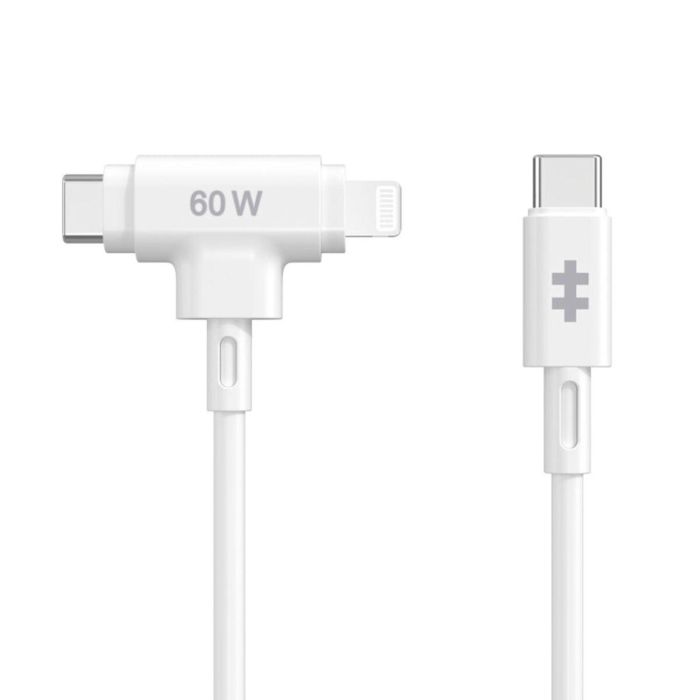 Cable USB-C Hyper HyperJuice Blanco 1,5 m Cable USB-C Hyper HyperJuice Blanco 1,5 m