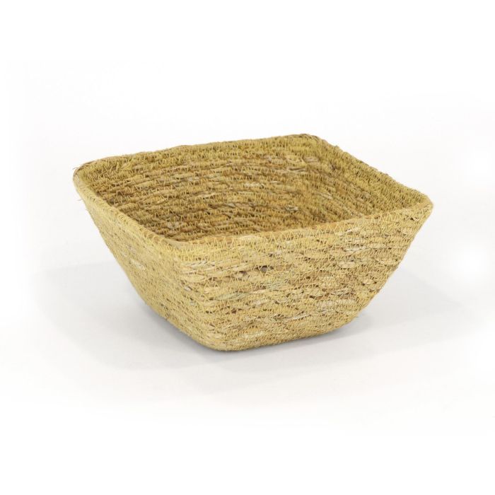 Cesta Seagrass Cuadrada 12x12x7 cm Privilege (24 Unidades) 1 Cesta Seagrass Cuadrada 12x12x7 cm Privilege (24 Unidades) 1