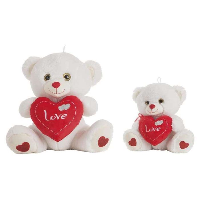 Peluche oso corazon con pespuntes 50 cm 1 Peluche oso corazon con pespuntes 50 cm 1