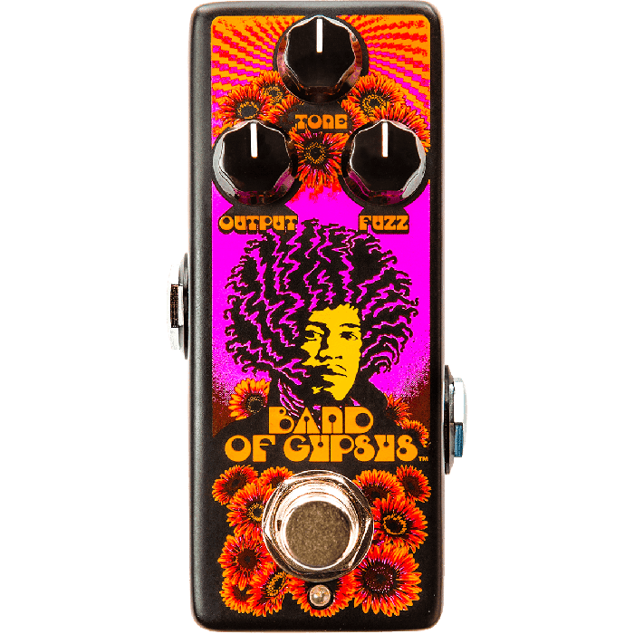 Pedal Dunlop® Fuzz "Band Of Gypsys" Hendrix Shrine Signature Pedal Dunlop® Fuzz "Band Of Gypsys" Hendrix Shrine Signature