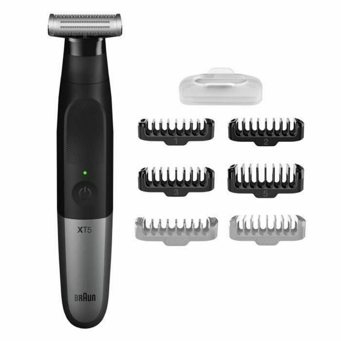 Braun XT5200 Recortadora de Barba, Cara y Cuerpo Series X, Mojado y Seco, 45 min Autonomía NiMH, Negro, 6 Peines 2 Braun XT5200 Recortadora de Barba, Cara y Cuerpo Series X, Mojado y Seco, 45 min Autonomía NiMH, Negro, 6 Peines 2