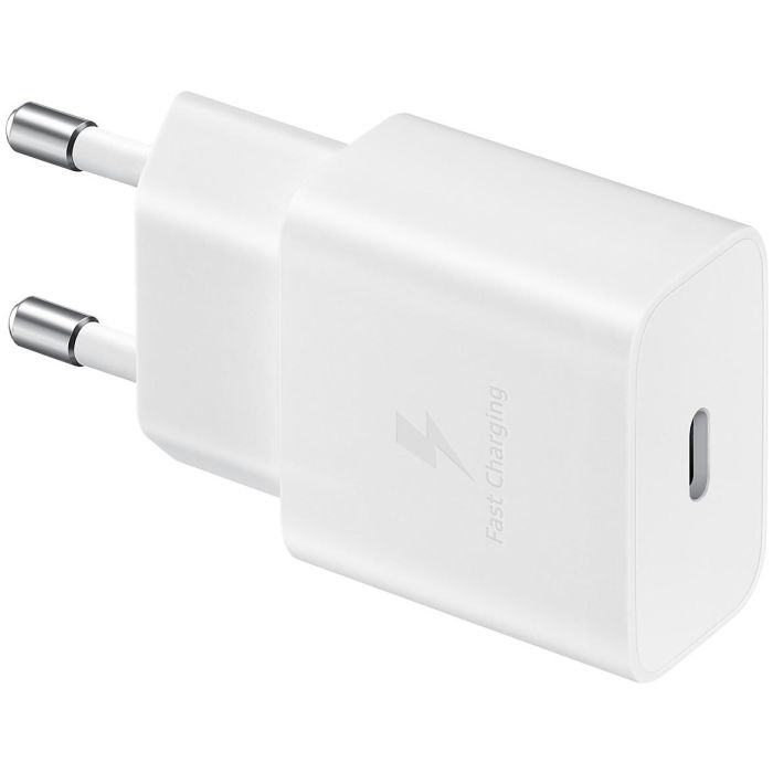 Samsung EP-T1510NWEGEU Cargador USB Tipo-C 15W, Carga Rápida, Protección Sobreintensidad, Blanco 8