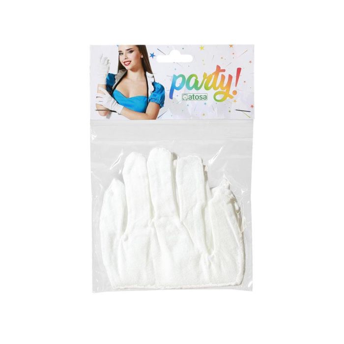 Pack Guantes Blancos Cortos 1