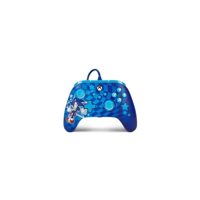 Power A XBGP0229-01 Mando con Cable Advantage para Xbox Series X/S, Sonic - Botones de Juego Avanzados, Vibración Doble, Cable USB-C 3m Power A XBGP0229-01 Mando con Cable Advantage para Xbox Series X/S, Sonic - Botones de Juego Avanzados, Vibración Doble, Cable USB-C 3m
