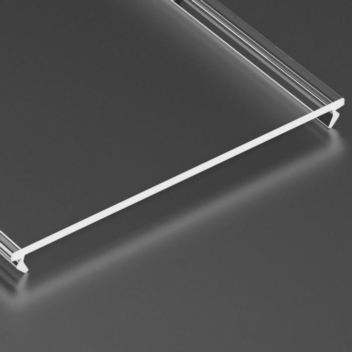 Difusor SUPERWIDE PMMA Perfiles LARGO,inLARGO 2,02M - Transparente Difusor SUPERWIDE PMMA Perfiles LARGO,inLARGO 2,02M - Transparente